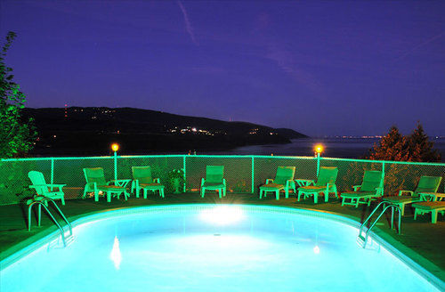 לה מלבאי Auberge Des Falaises מראה חיצוני תמונה
